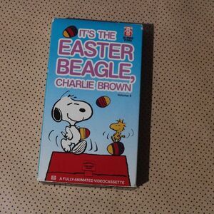 It’s the Easter Beagle Charlie Brown VHS